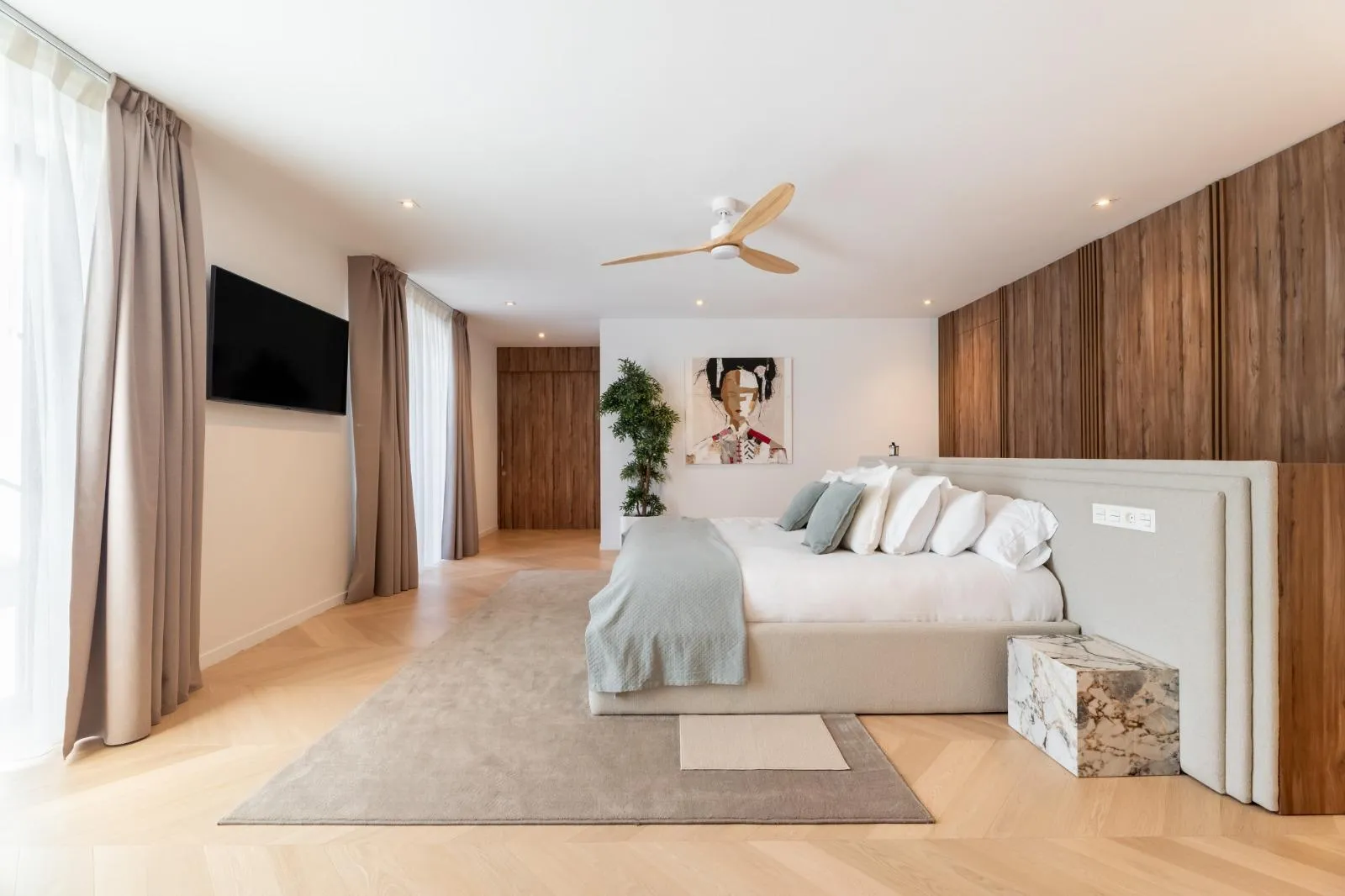 Foto de dormitorio moderno